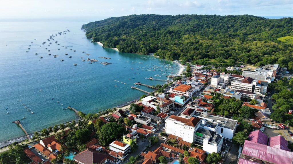 spot sunrise dan sunset di pangandaran